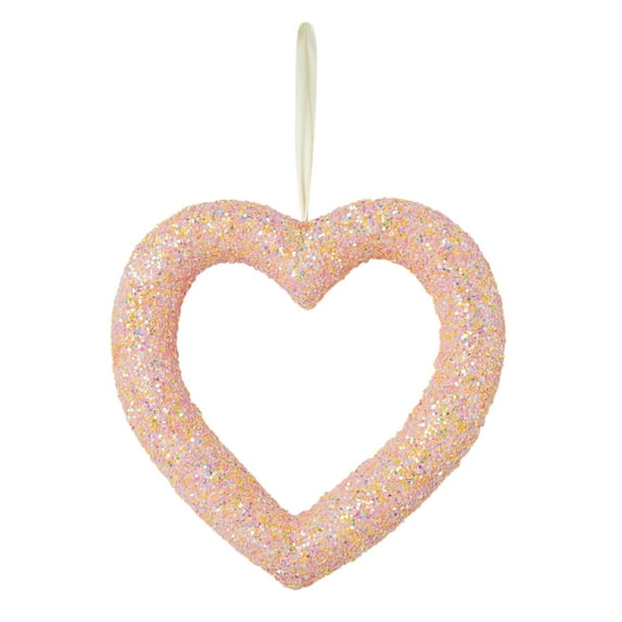 Heart Shaped Foam Wreath for Valentine's Day,Foam Heart Wreath for Wedding or Valentines Projects Sculpture Modeling Decoration DIY Arts Arrangement,Valentine's Day Accessories