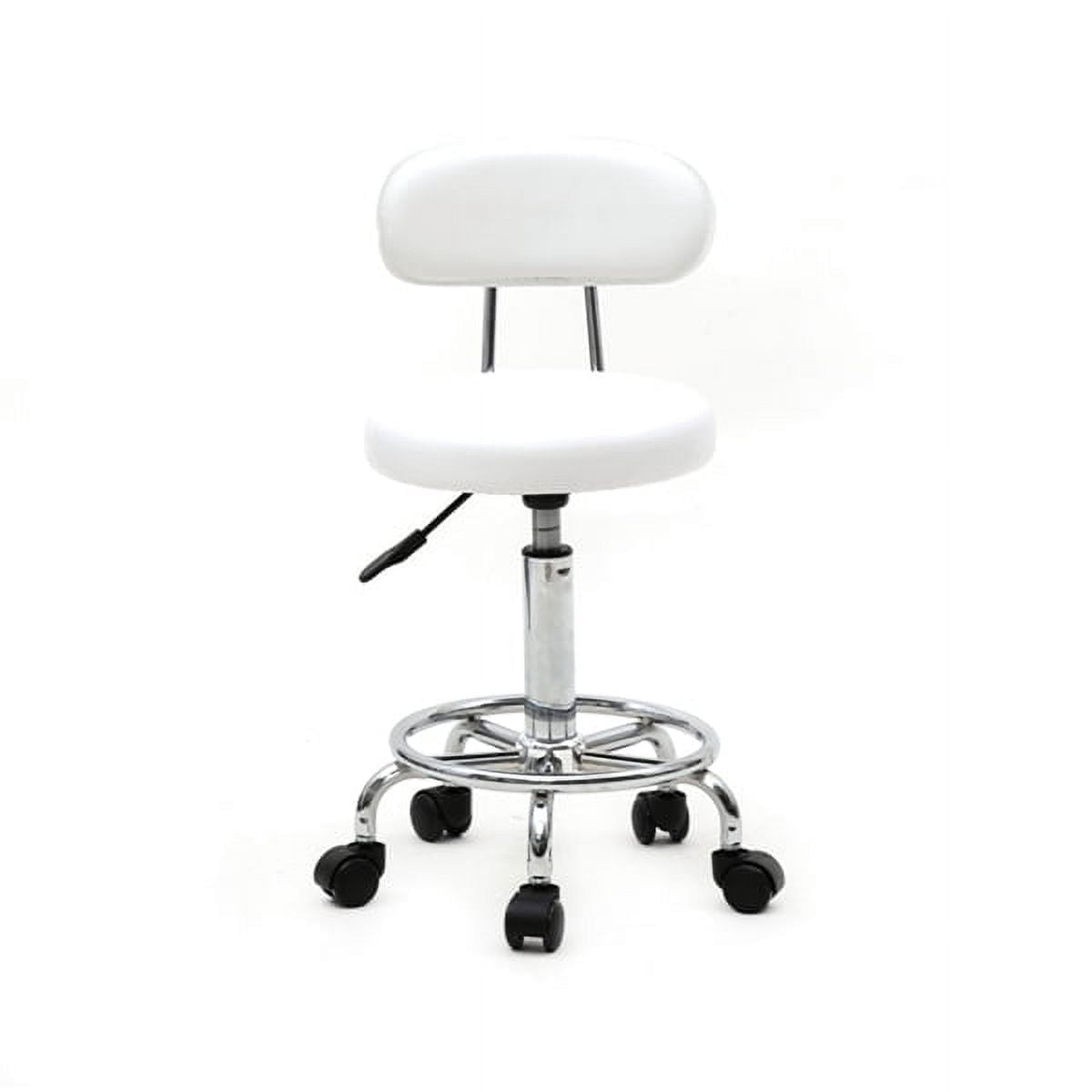 Adjustable Home Office Desk Chair with Lumbar Support, Rolling Computer Chair for Drafting, 400 lbs Capacity