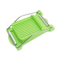 Hot Sale! Iheaun Easypress Food Slicer Easy Food Slicer Speed Luncheon Meat Slicer Butter Cutter Slicer Single Stick Stainless Steel Wire Meat Cutter Boiled Egg Fruit Soft Cheese Slicer Cutter