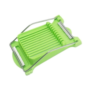 Hot Sale! Iheaun Easypress Food Slicer Easy Food Slicer Speed Luncheon Meat Slicer Butter Cutter Slicer Single Stick Stainless Steel Wire Meat Cutter Boiled Egg Fruit Soft Cheese Slicer Cutter