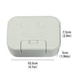 Hot Sale! Iheaun Portable Travel Soap Box Waterproof Soap Dish with Lid