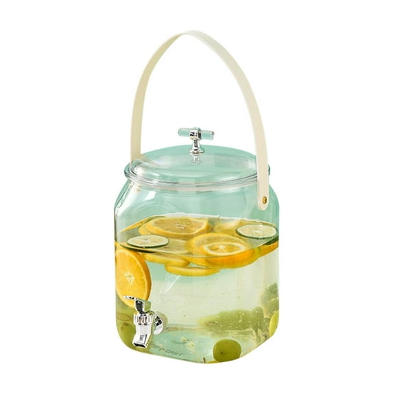 Hot Sale!Kaireo 3 Gallon Beverage Dispenser Iced Tea Pitcher for Fridge with Spigot and Handle Drink Dispenser Refrigerator Cold Water Dispenser Perfect for Parties Juice Lemonade & Laundry