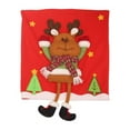 thumbnail image 1 of Hot Sale！Long Chair Christmas Chair Cover,Cloth Chair Back Covers,Christmas Figure Hands Up Long Legged Chair Covers,Chair Covers for Christmas Dining Room Kitchen Wedding Party Decor, 1 of 6