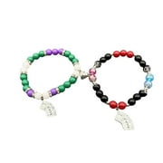 WMKOX8YII Hot Sale！Magnetic Matching Bracelets for Couples,Spider Friendship Bracelets Matching Bracelets for Couples Under 5 $,Adjustable Matching Spider Bracelet,Valentine's Day Gifts for Women Men