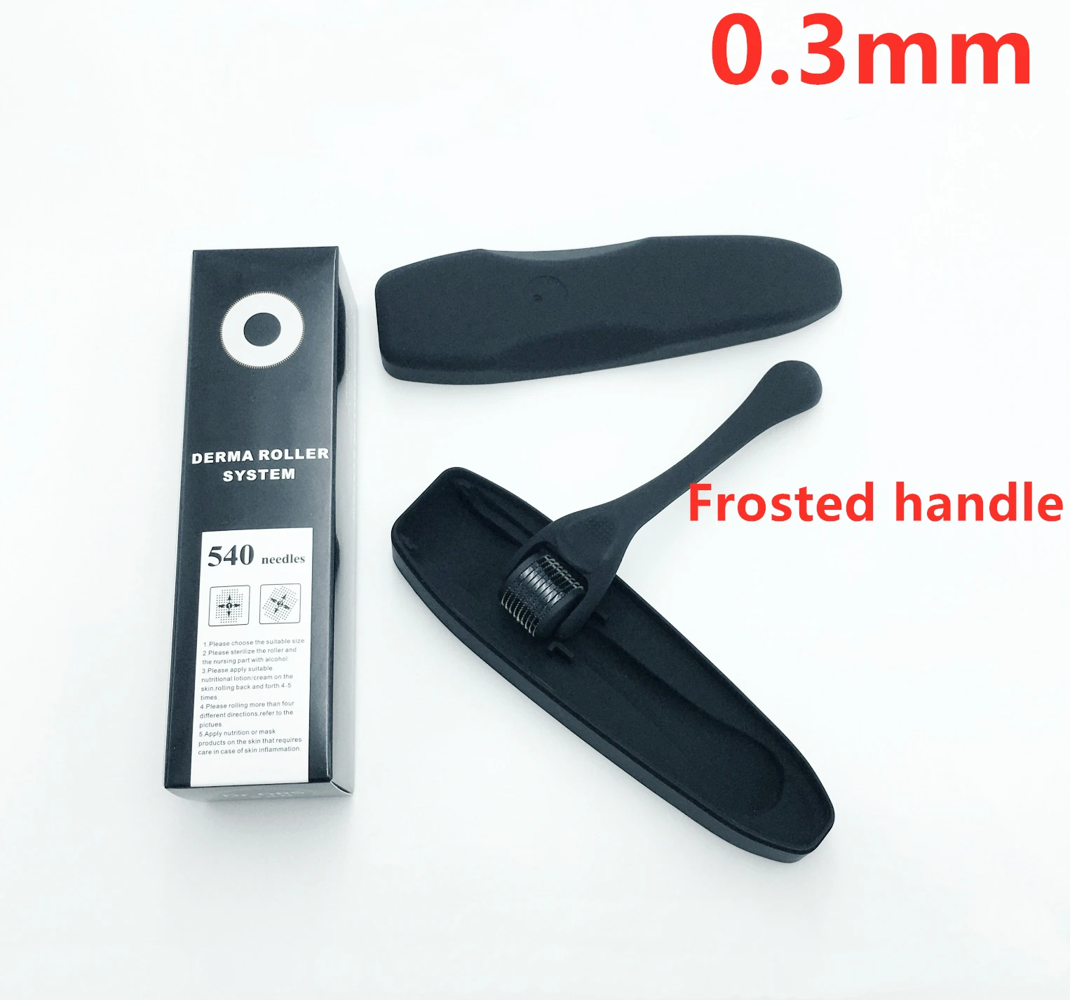 Hot Sale Micro Needles 540 Skin Derma Roller,0.2mm\0.25mm\0.3mm Needle