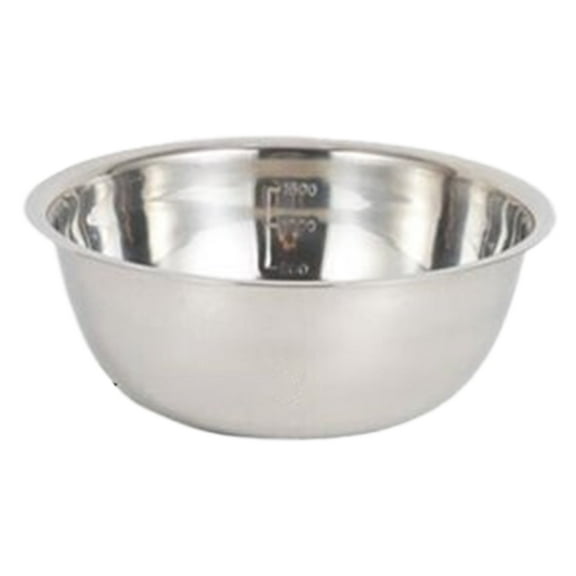 Hot Sale!Oimcto 2050Ml Stainless Steel Luxury Thickened Multifunctional Large Bowl Set,Stainless Steel Bowl,Soup Bowl,Stainless Steel Water Bowl (D)