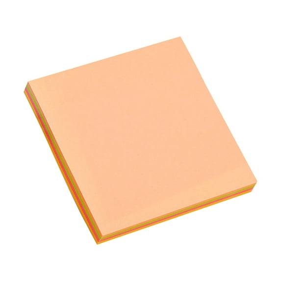 Pedty Post-It Note H,Feet Tearable and Super Sticky Notes Bright Colors 100 Sheets,1Pc Self-Stick Note Pads