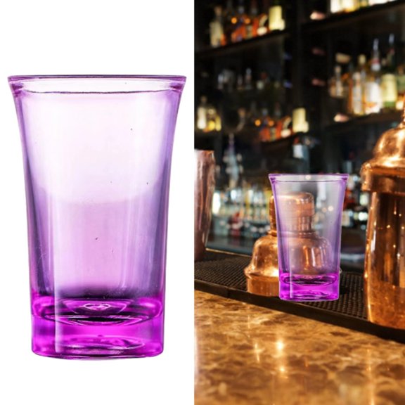 Hot Sale!Plastic Cup Bullet Cup Plastic Baijiu Cup One Mouthful Liquor Cup Creative Drinking Cup Color Cup In Bar,Durable & Ecofriendly Home Essentials