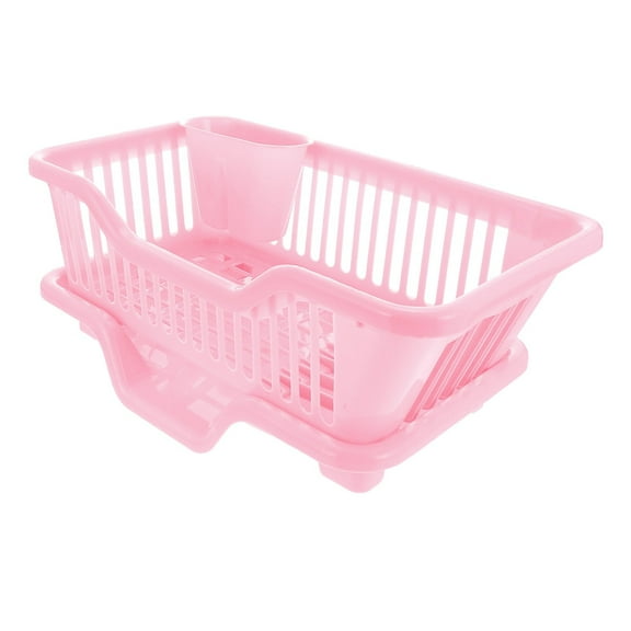 Poaug Dish Drying Racks, Drain Rack Kitchen Drain Rack For Dishes And Chopsticks Pink For Kitchen Deal Of The Day