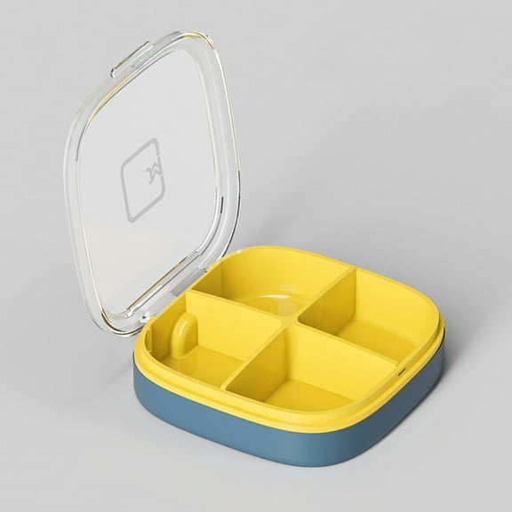 Hot Sale!Portable Small Mini Storage Box Large Capacity Carry On Travel Compartment Sealed Box,Durable & Ecofriendly Home Essentials