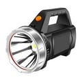 thumbnail image 1 of Hot Sale！Rechargeable LED Spotlight,Strong Light Portable Lamp,Multi Function Camping Lantern Big Flashlight,Waterproof Searchlight for Hiking, Home,High-power Led Emergency Searchlight, 1 of 9
