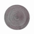 thumbnail image 1 of Round Braided Placemats,Washable Place Mats for Dining Tables,Woven Heat Resistant Table Mats,1PC, 1 of 1