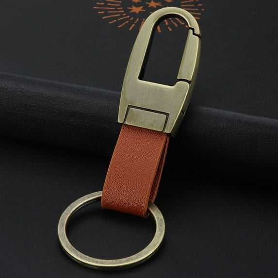 Hot Sale Simple Carabiner Clip Fashion Car Key Chain Key Holder Metal Keychain Keyring Men's Waist Buckle 3