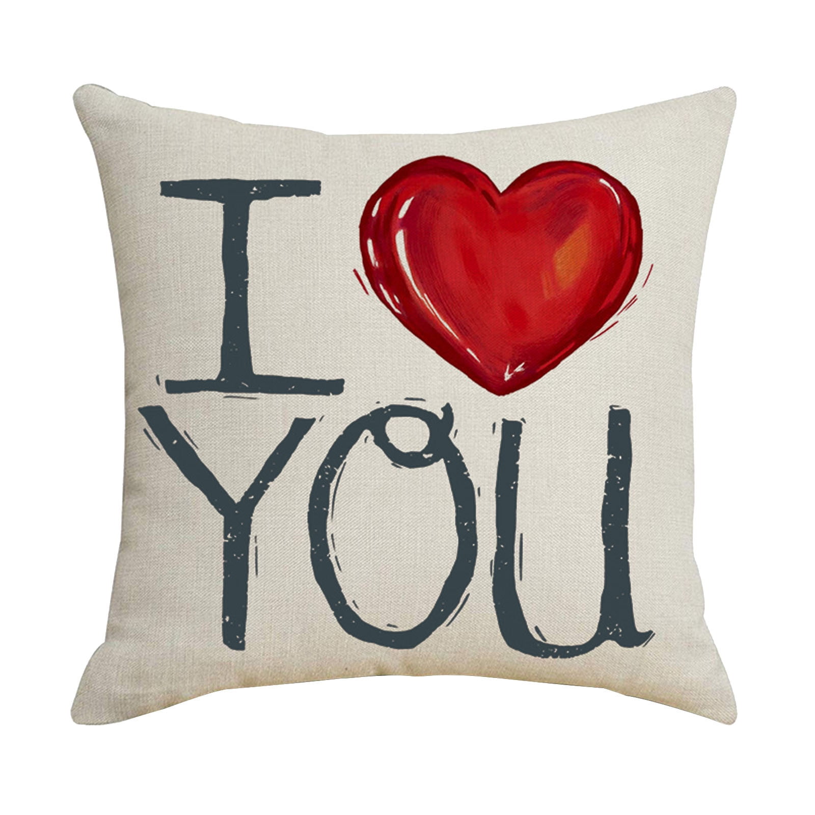 Hot Sale Valentines Day Throw Pillow Case 18 18