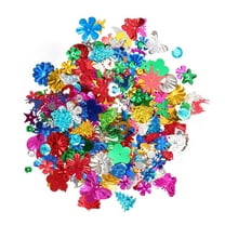 Hot Sale!Veeogra Frcolor Sequins Crafts Spangles Craft Diy Glitter Loose Mixed Cup Sequin Embellishments Christmas,Pink