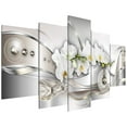 thumbnail image 1 of Hot Sale!Veeogra Wall Decor,Wall Art,5Pcs in 1 Set Modern Flower Canvas Painting Wall Art Home Living Room Decor Picture Decor Unframed,Wall Paintings,White, 1 of 3