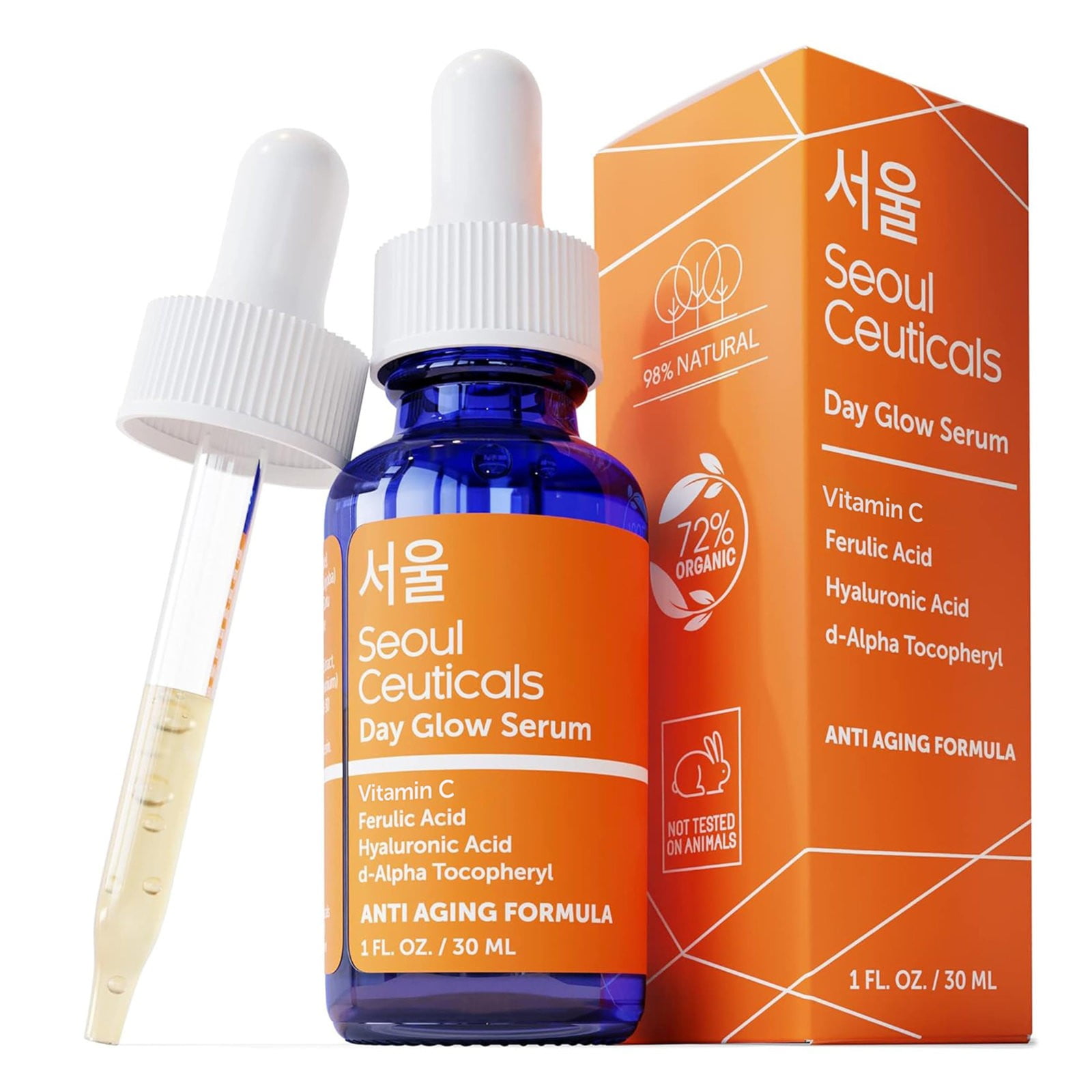 Hot Sale!!Vitamin C Face Serum Korean Skin Care 20 Vitamin C + Ce