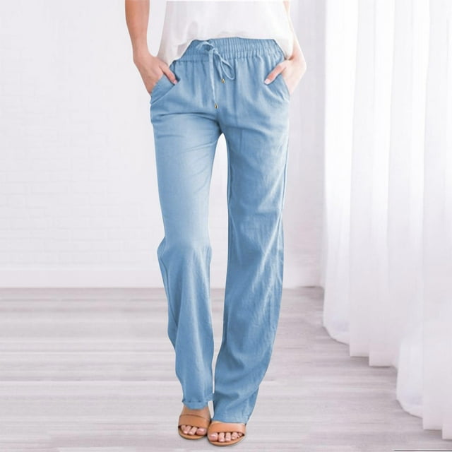 Hot Sale!!Wide Leg Pants Woman Pants for Women Womens Wide Leg Yoga