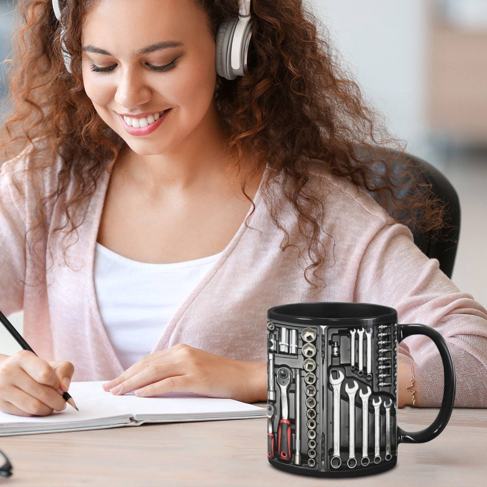 Mechanic Coffee Mug – “Only The Strongest Women Become Mechanics” Ceramic Mug Gift For Female Mechanics