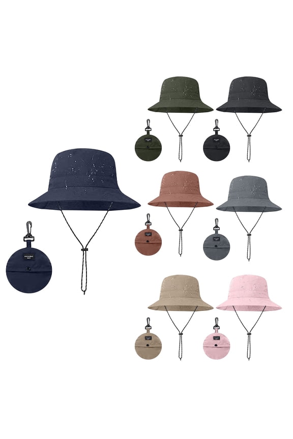 Hot Sales Under $5 Brick Red Bucket Hats for Women GIJNRIUIUA Men's Quick Drying Fisherman Hat Collectable Basin Hat Thin Outdoor Cycling Foldable Sunshade Hat Cowboy Hat