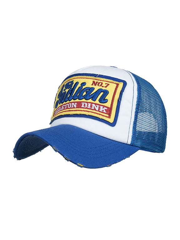 Hot Sales Under $5 Wine Red Trucker Hat GIJNRIUIUA For Men Casual Embroidered Caps Hop Hats Cap Summer Baseball Mesh Women Hip Hats Baseball Caps Trucker Hats