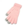 thumbnail image 1 of Hot Sales Cold Weather Gloves GIJNRIUIUA Under $3 Knitted Cold Proof Plush Thickened Christmas Gloves Pink Gloves & Mittens, 1 of 3