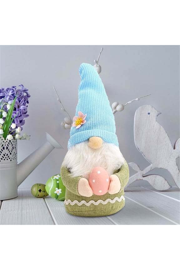 Hot Sales! MIARHB Easter Basket Stuffers Easter Gnome Plush Doll Decorations Handmake Scandinavian Tomte Spring Decor