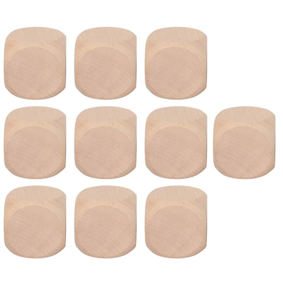 Hot Sales Of 10 Blank Wooden Dice Cubes For Unique Diy Crafts And Custom Designs Different Sizes Available Parts