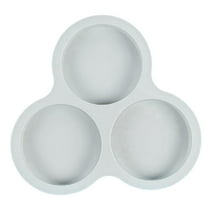 Hot Sales! Silicone Egg Molds Jumbo Muffin Top Baking Pans For Air Fryer, Non-Stick Large Disc Round Silicone Molds For Hamburger Bun, Pie, Tart, Cake, Breakfast Egg Sandwich Clearance!