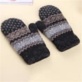 thumbnail image 1 of Hot Sales Thermal Gloves Warm Gloves GIJNRIUIUA Under $6 Gloves Women's Winter Padded Outdoor Cycling Car Cold Non Slip Screen Driving To Keep Warm Black Gloves & Mittens, 1 of 5
