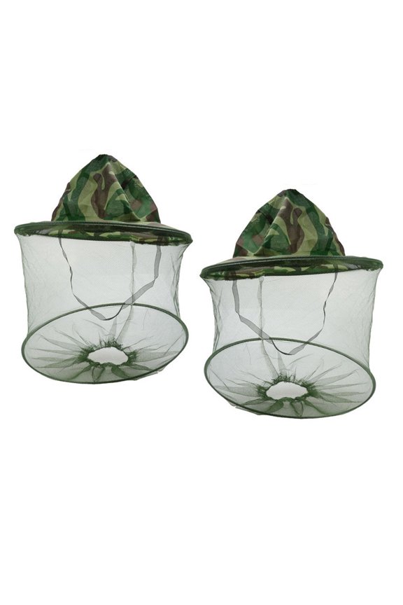 Hot Sales Under $5 Green Mosquito Head Net Hat Sun Hat GIJNRIUIUA Protector Mesh 2Pc Net Sun Hat Fish Cap Resistance Baseball Caps