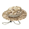thumbnail image 1 of Hot Sales Under $5 Khaki Beach Sun Hat GIJNRIUIUA Fisherman Hat Cotton Blend Camouflage Outside Women Beach Hats, 1 of 1