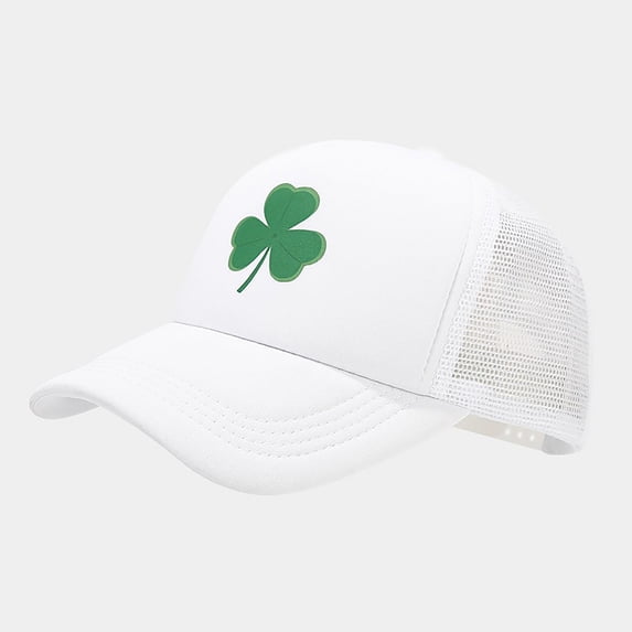 Hot Sales Under $5 White Trucker Hat GIJNRIUIUA Men Breathable Mesh Summer Hat Newsboy Beret Cap Cabbie Flat Cap Baseball Hat
