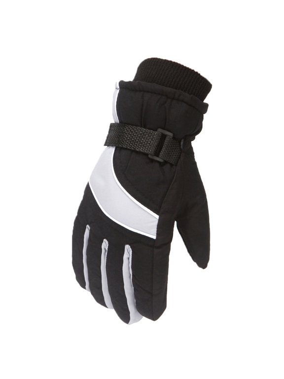 Hot Sales Winter Gloves for Women GIJNRIUIUA Under $6 Winter Outdoor Kids Boys Girls Snow Skating Snowboarding Windproof Warm Ski Gloves Pink Gloves & Mittens