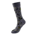 thumbnail image 1 of Hot Sales Women Knee High Socks Under $2 GIJNRIUIUA Dark Gray Knee-High Socks Halloween Socks Fuzzy Socks Novelty Pumpkin Socks Long Cotton Socks Fall Stocking Gifts for Adult Men Women, 1 of 2