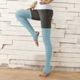 thumbnail image 1 of Hot Sales Women's Basics Tight Under $6 GIJNRIUIUA Light blue Tights Women's Solid Knitted Warm Yoga Socks Knee Socks Ballet Dance Leggings Socks Stockings, 1 of 5