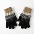 thumbnail image 1 of Hot Sales Women's Gloves GIJNRIUIUA Under $3 Women Winter Screen Gloves Warm Knit Gloves Elastic Cuff Winter Men Texting Gloves Black Gloves & Mittens, 1 of 7