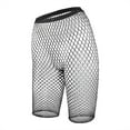 thumbnail image 1 of Hot Sales Women's Tights Under $2 GIJNRIUIUA Black Tights Women's Fashion Hollow Out See Through Mid Calf Fishnet Socks Bottoming Socks (Middle To Big Net) Stockings, 1 of 4