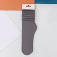 thumbnail image 1 of Hot Sales Womens Crew Socks Under $2 GIJNRIUIUA Gray Crew Socks Ice Socks Women's Summer Thin Socks Cool Feeling Fashion Mid Tube Breathable Socks, 1 of 3