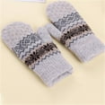 thumbnail image 1 of Hot Sales Womens Gloves GIJNRIUIUA Under $6 Gloves Women's Winter Padded Outdoor Cycling Car Cold Non Slip Screen Driving To Keep Warm Gray Gloves & Mittens, 1 of 7