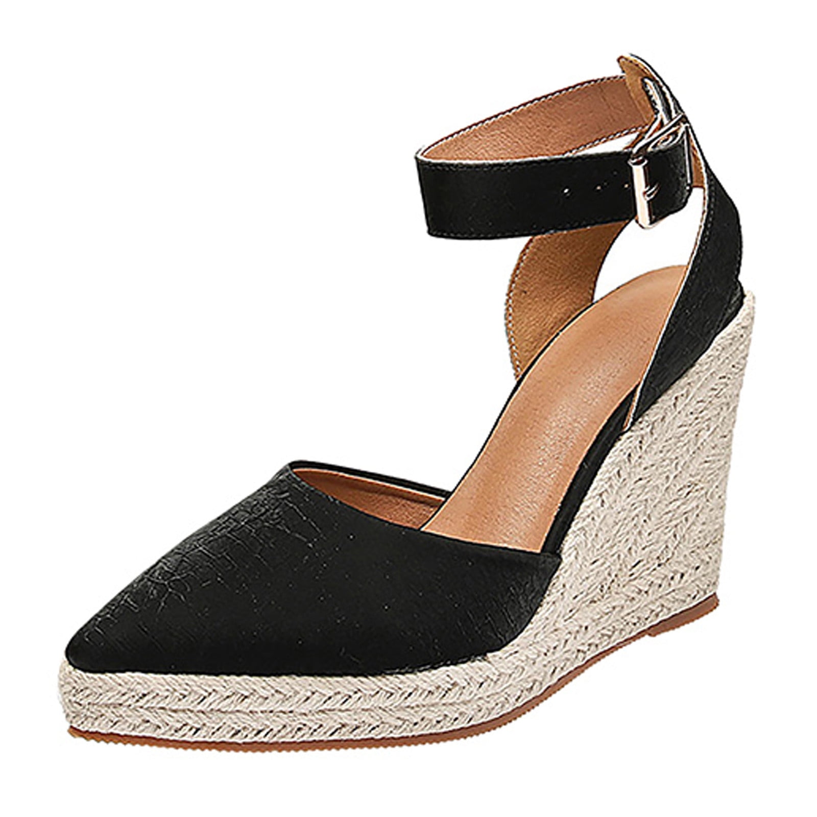 Thick rope hotsell heels