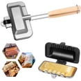 thumbnail image 1 of Hot Sandwich Maker, Hot Dog Toaster, Double-Sided Sandwich Baking Pan, Double Si, 1 of 2
