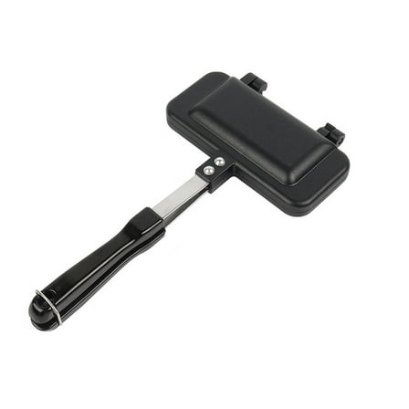 Hot Sandwich Maker Hot Dog Toaster Double-Sided Sandwich Baking Pan Frying Pan Grilled Cheese Maker Nonstick Sandwich Maker Flip Grill Pan For Breakfast