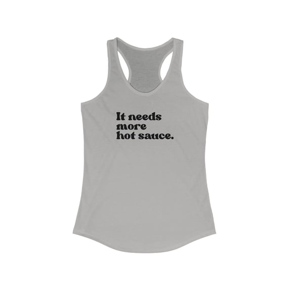 Hot Sauce Addict Spicy Food Chile Tank Top Gifts Shirt Womens Sleeveless