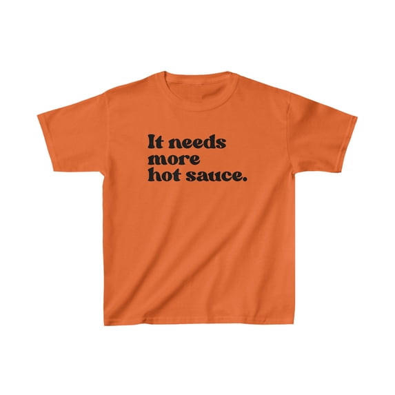 Hot Sauce Addict Spicy Food Lover Chile Kids Shirt Gifts Youth Tee Tshirt