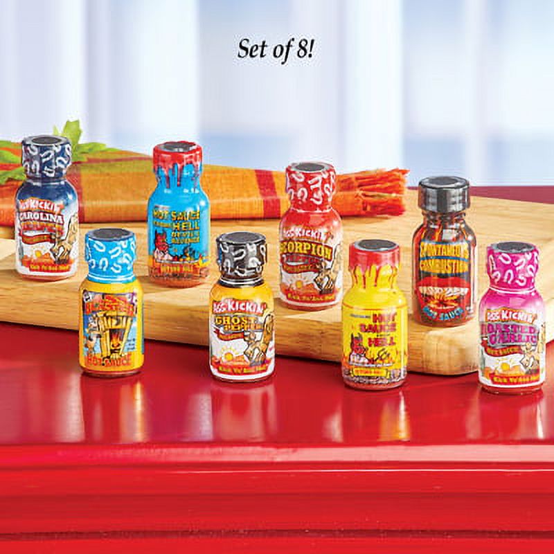 Hot Sauce Gift Pack Set of 8