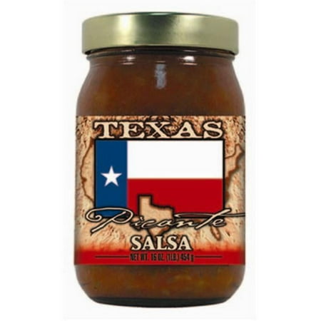 Hot Sauce Harrys HSH8050 TEXAS FLAG PICANTE Salsa - Medium - 16oz