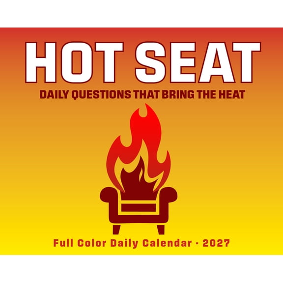Hot Seat Questions 2027 5.4 X 6.2 Box Calendar, (Paperback)