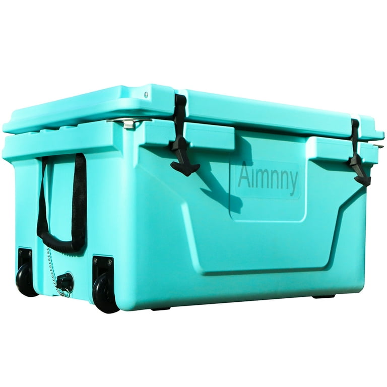 Hot Selling 65QT Outdoor Cooler Fish Ice Chest Box, Popular Camping Cooler  Box, Portable Large Ice Chest Outdoor Camping Picnic Fishing Cooler Box,  Suitcase for Camping, Blue 