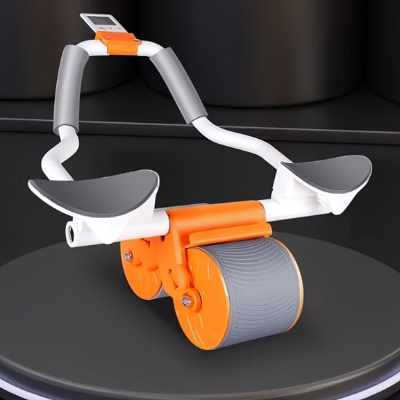 Hot-Selling Ab Roller, Home Vest Line Abdominal Muscle Training Ab Roller, Two-Wheel Ab Roller Automatic Rebound Abdominal Contraction Abdominal Muscle Wheel Fitness